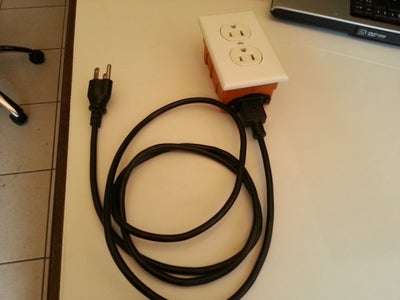 Manual /Automatic Power Outlet Extension  for Use With Relays
