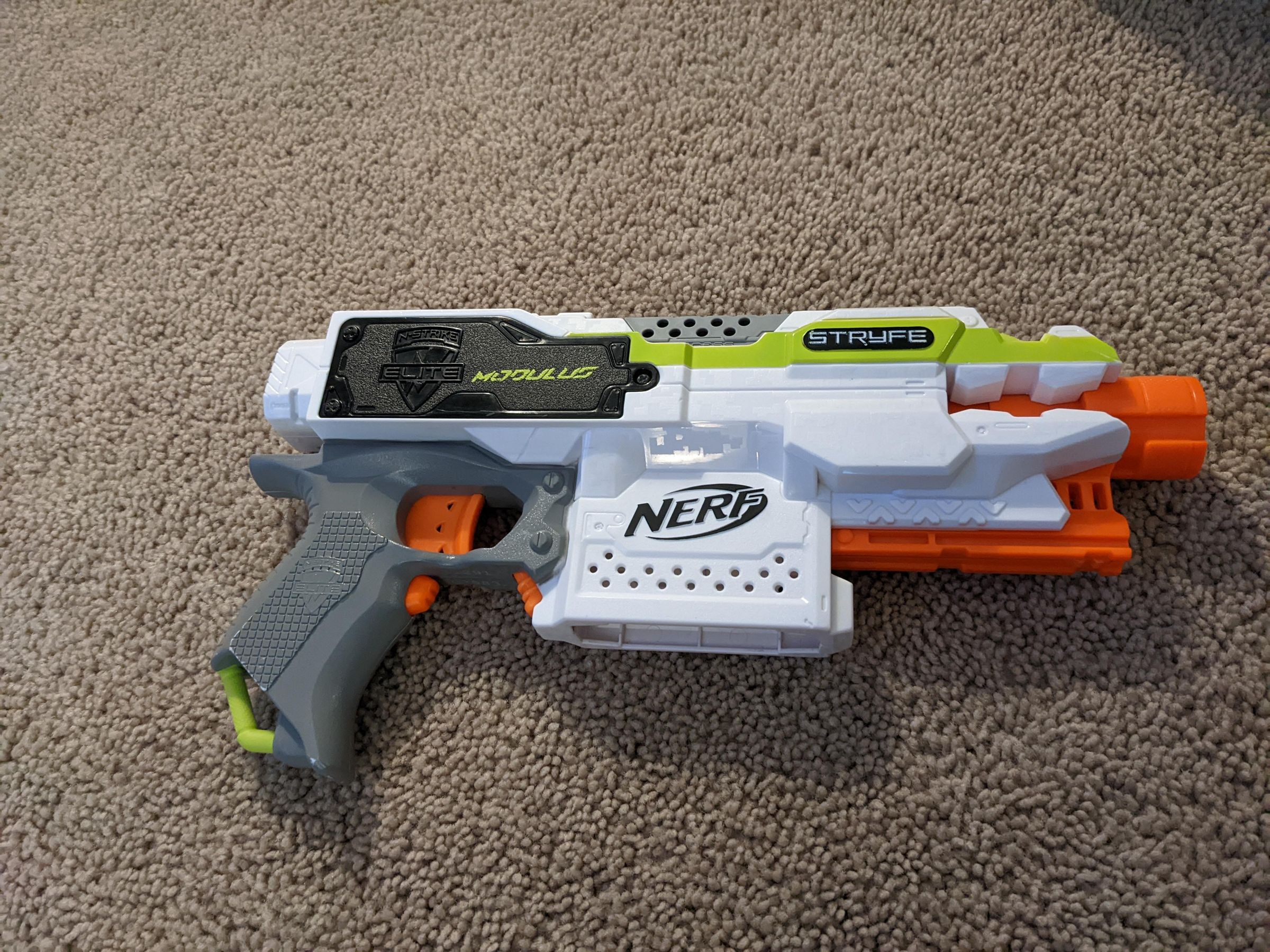 How to Make a Nerf Stryfe Assault Rifle (No Modding) - Instructables