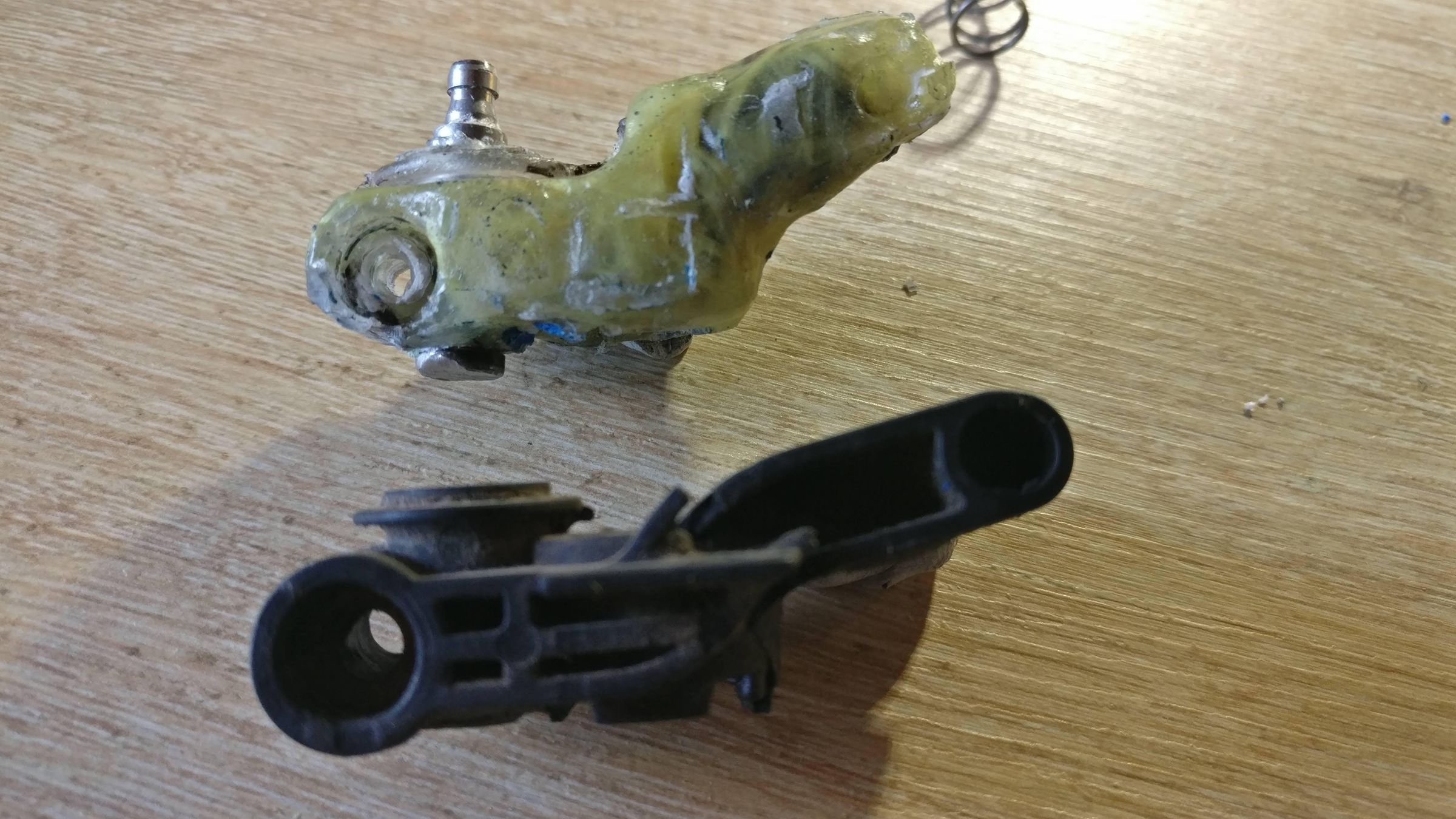 Angle Grinder Fix Using Epoxy Resin 7 Steps Instructables