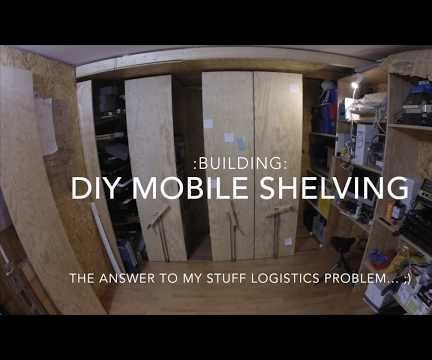 DIY Mobile Shelves