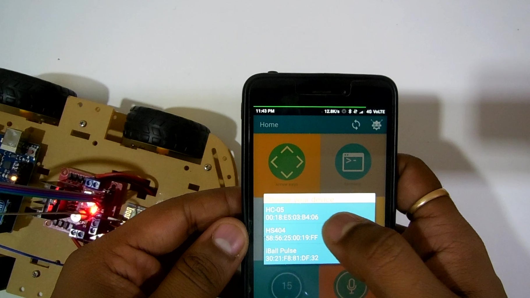 Bluetooth Controlled Robot Car : 13 Steps (with Pictures) Circuit Diagram