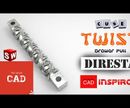 SolidWorks Tutorial | Modeling a Cube Twist Drawer Pull in SolidWorks | DiResta's Inspired