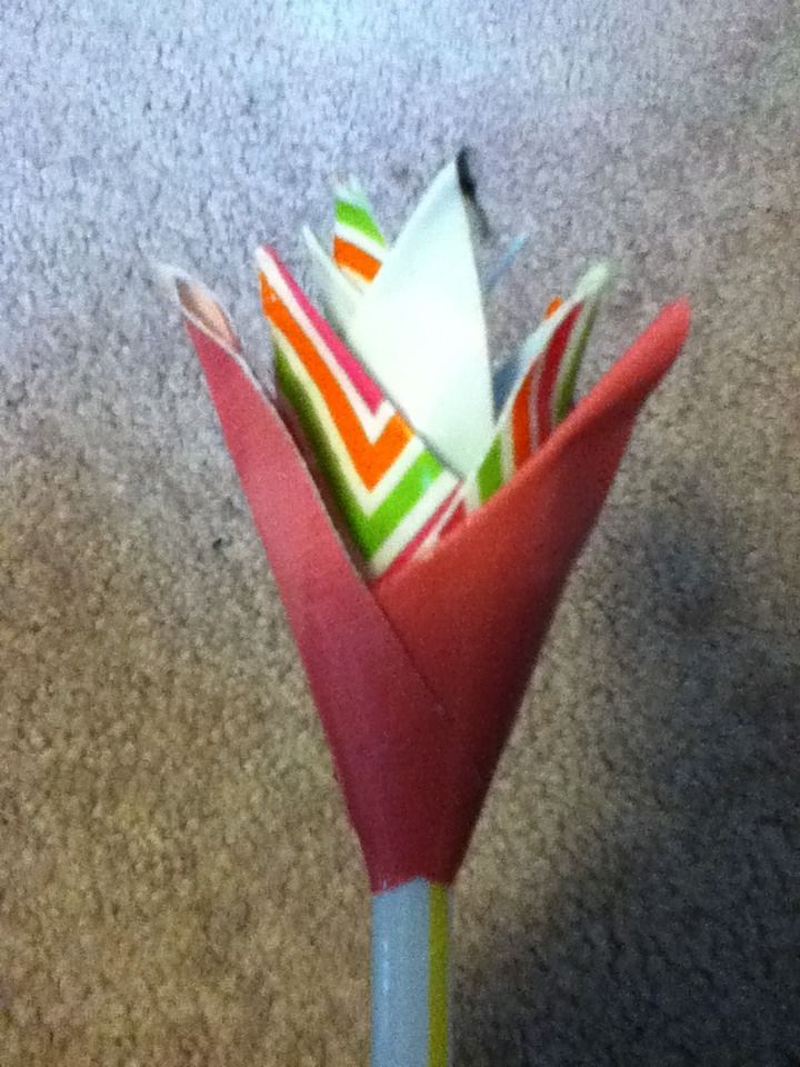 How to Make a Duct Tape Flower 5 Steps Instructables