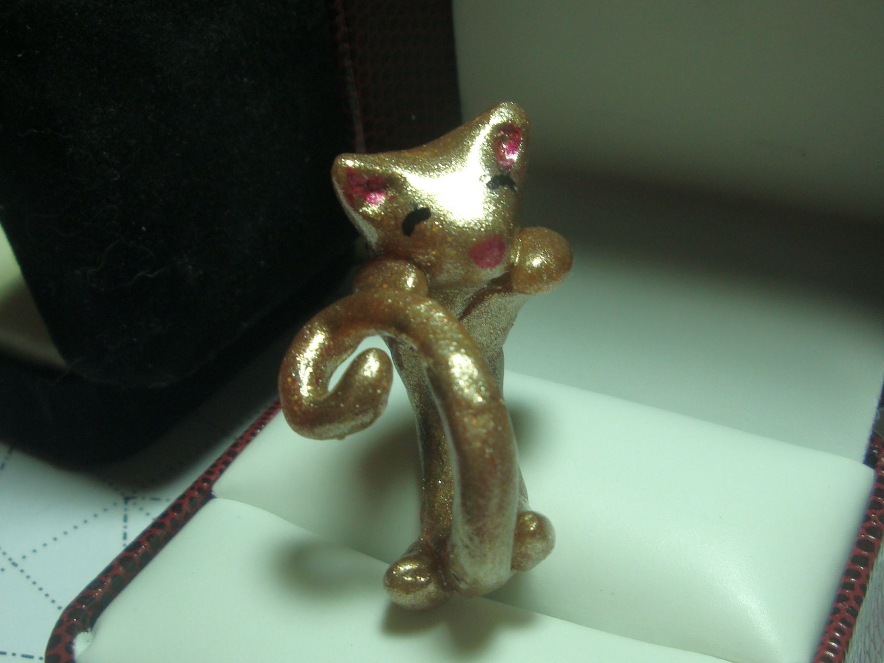 Clay Cat Rings