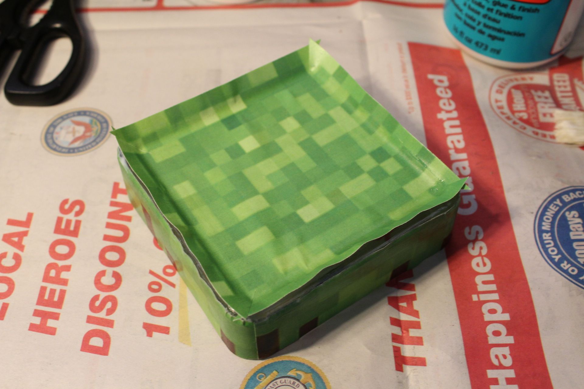 Dishwasher Safe Minecraft Cookie Jars 5 Steps Instructables