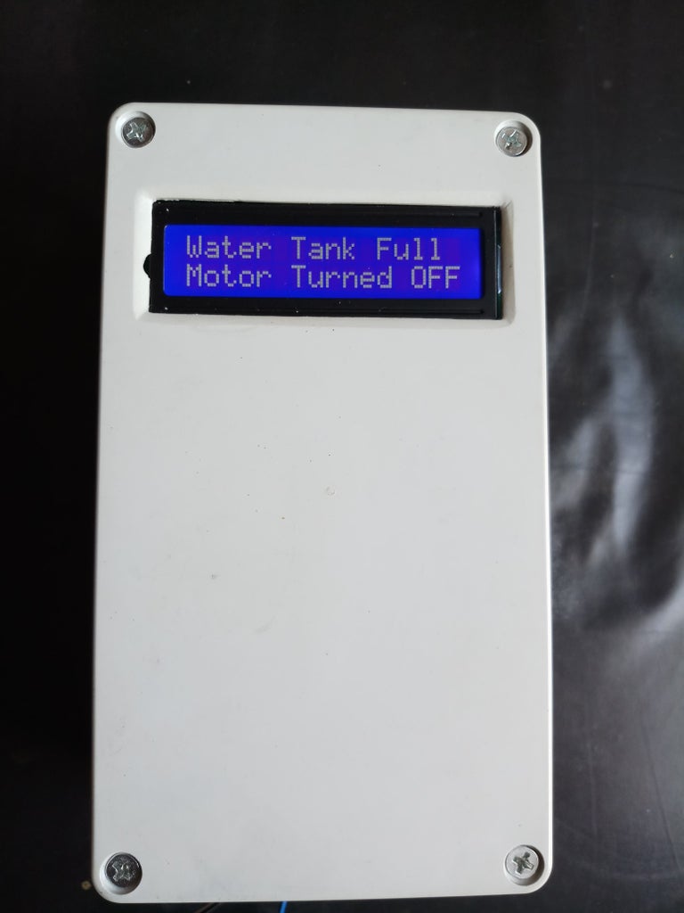 Automated Water Motor With Level Indicator : 6 Steps (with Pictures ...