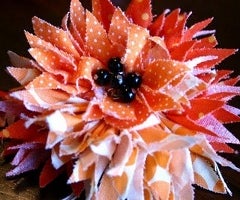 How to Make Homemade Hair Accessories- Bohemian Flower