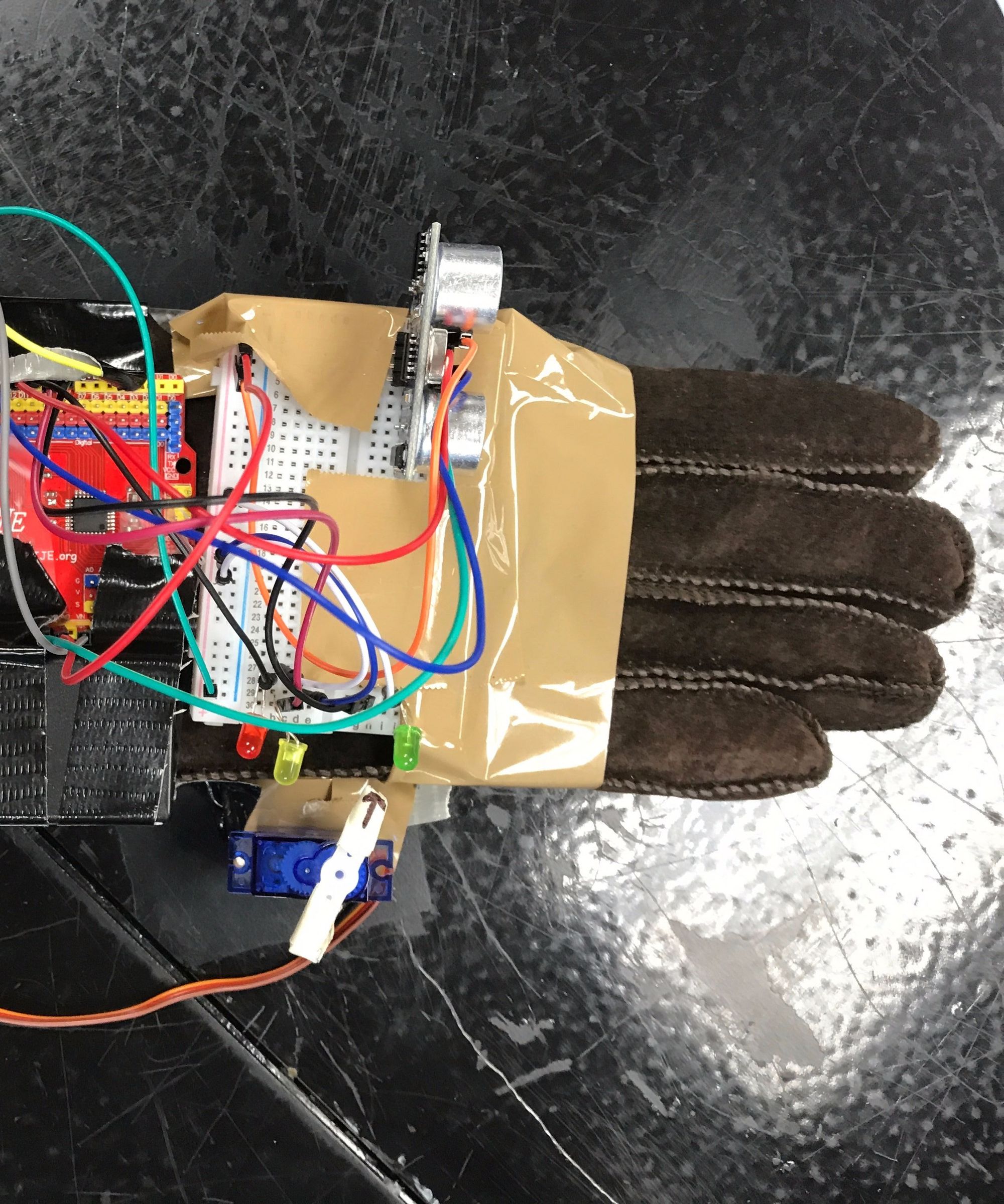 Light Sensor Glove