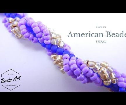 American Beaded Spiral | Beading Tutorial