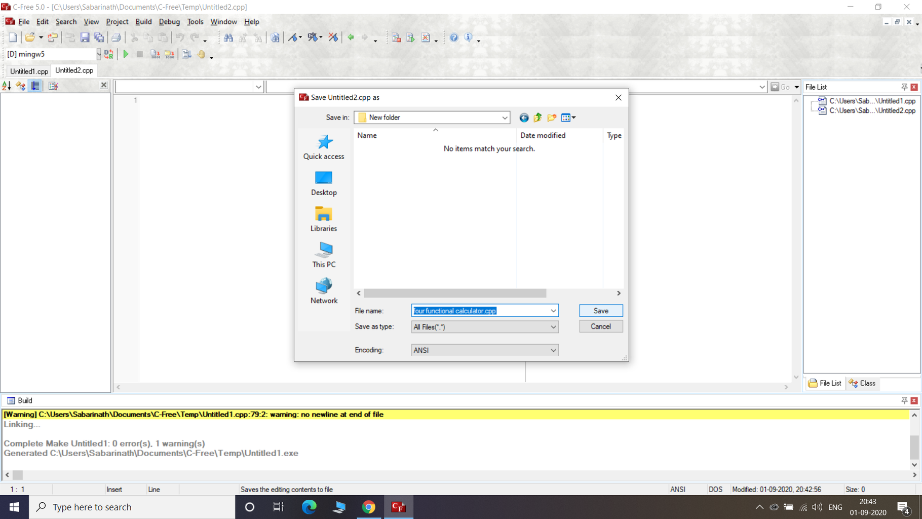 HOW TO MAKE a FOUR FUNCTIONAL CALCULATOR IN CPP : 6 Steps - Instructables
