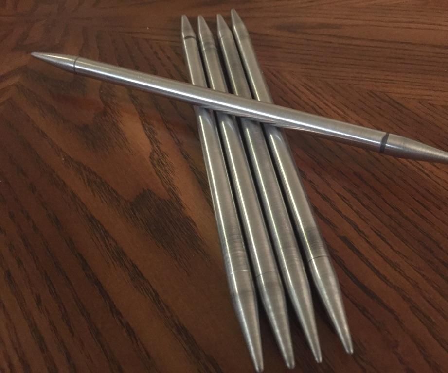 Large Metal Knitting Needles 