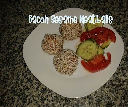 Bacon Sesame Meatballs Recipe
