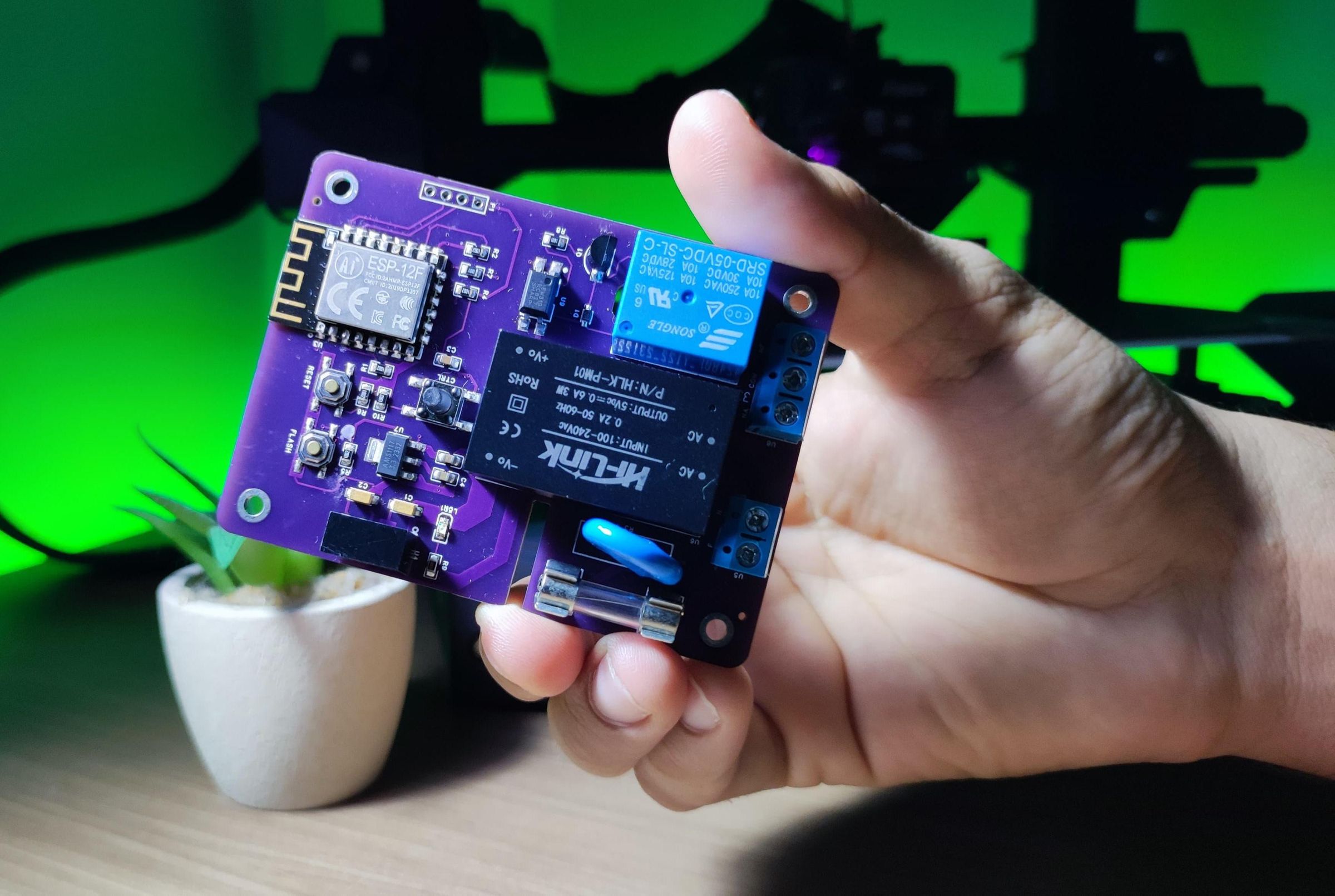 Activating Loads With Relay Via WiFi With ESP8266