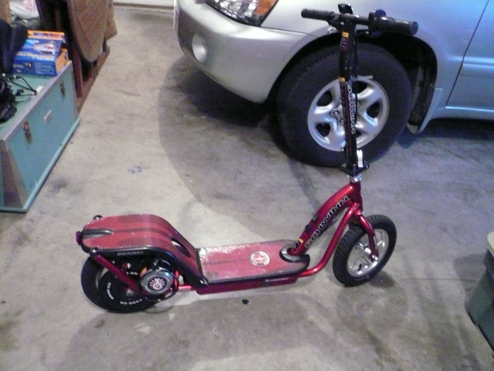 How to Take Apart an Electric Scooter for Electric Parts.