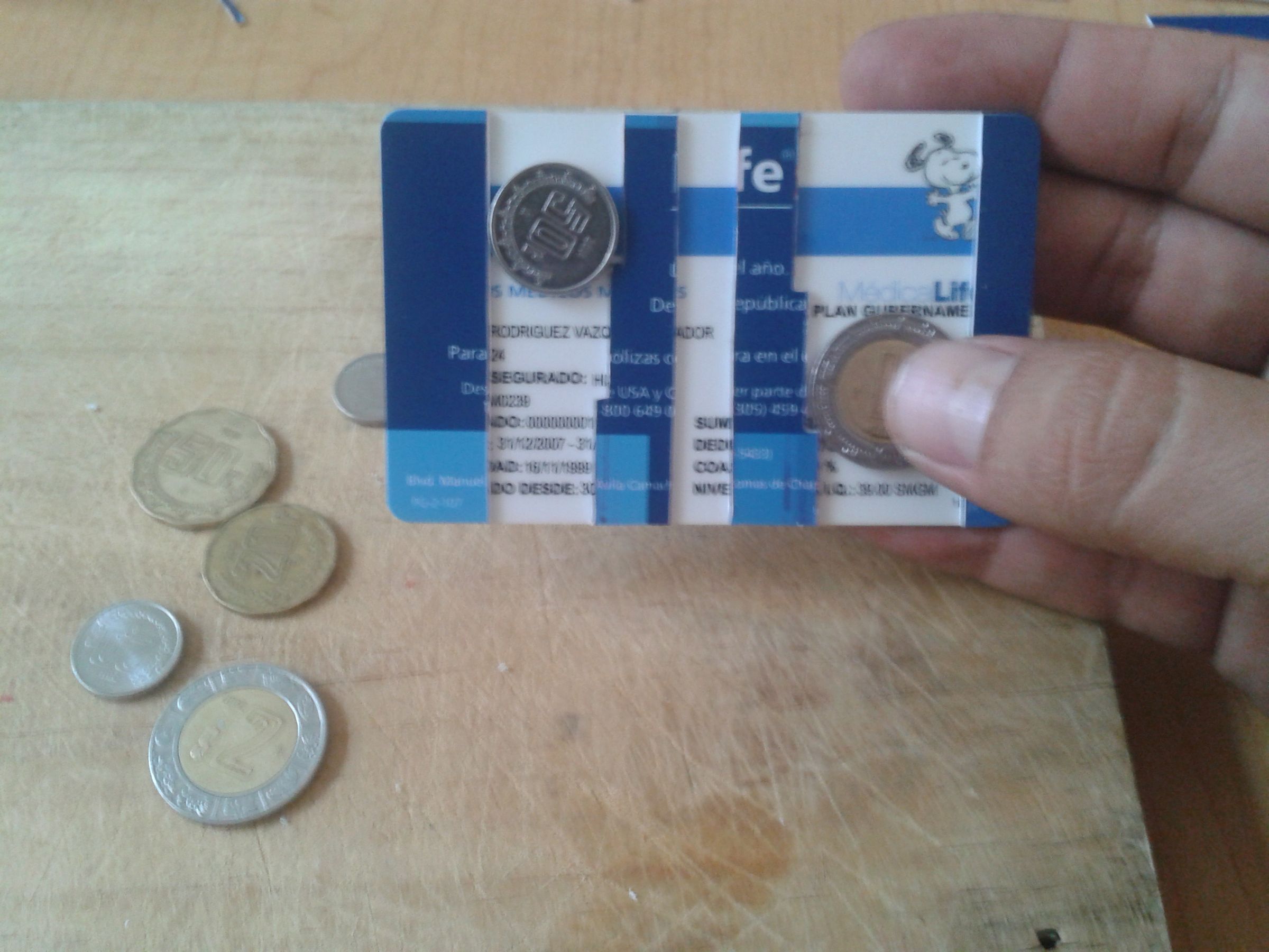 CashTest - Note and Coin Gauge