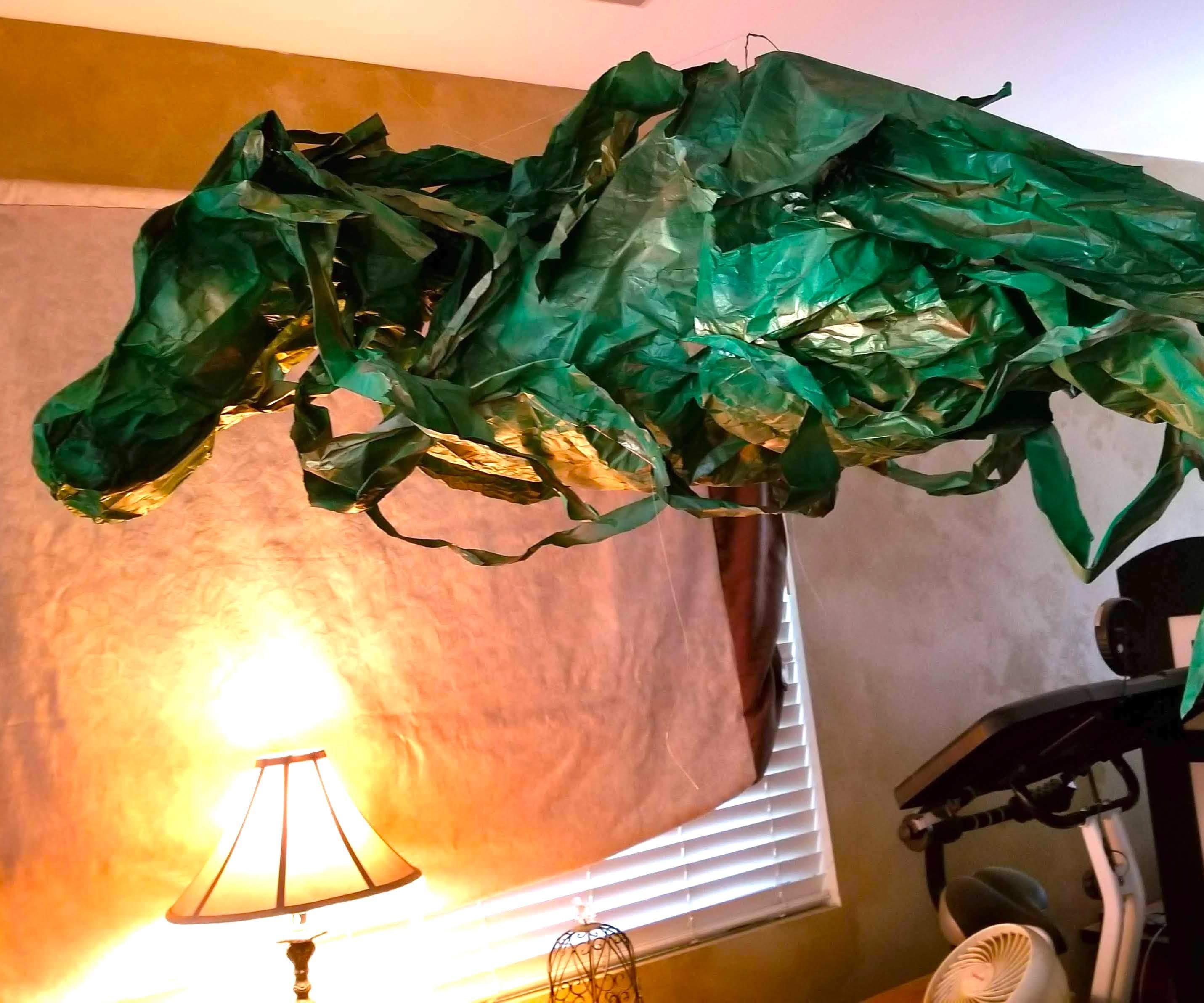 Fantastic Beasts (nearly) Life-sized Kelpie From Recycled Materials