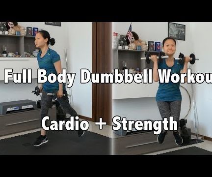 Full Body Dumbbell Workout W/ Beginner Modification