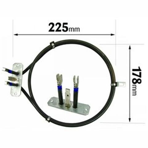 How to Replace the Fan Heating Element on an Electric Oven. Ariston, Cannon, Creda, Hotpoint, Indesit