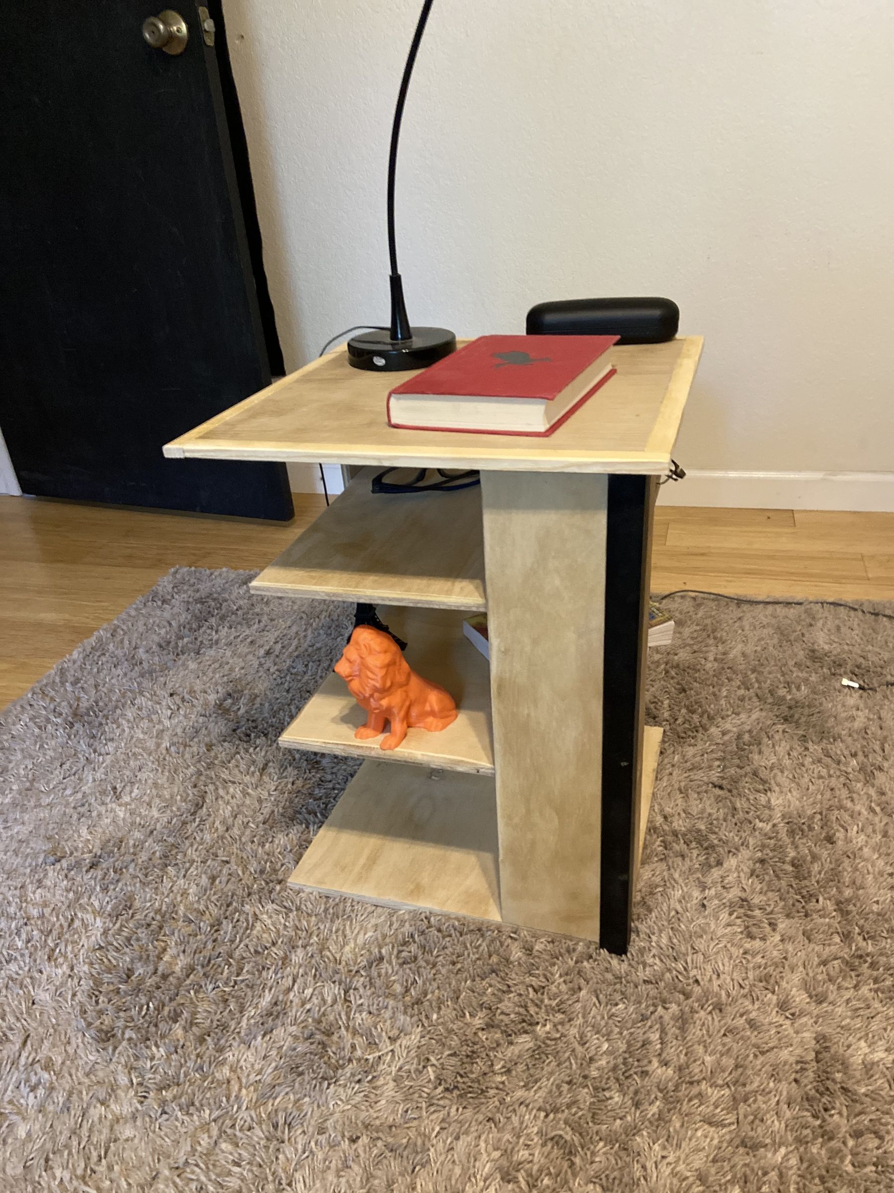 Bedside Table + Storage Shelves 5 Steps Instructables