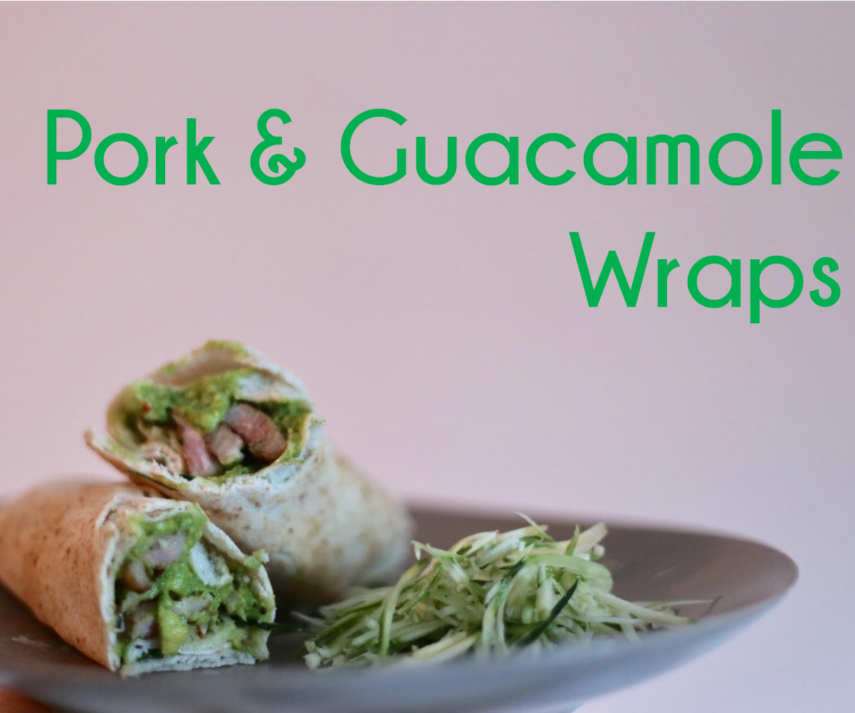 Pork & Guacamole Wrap