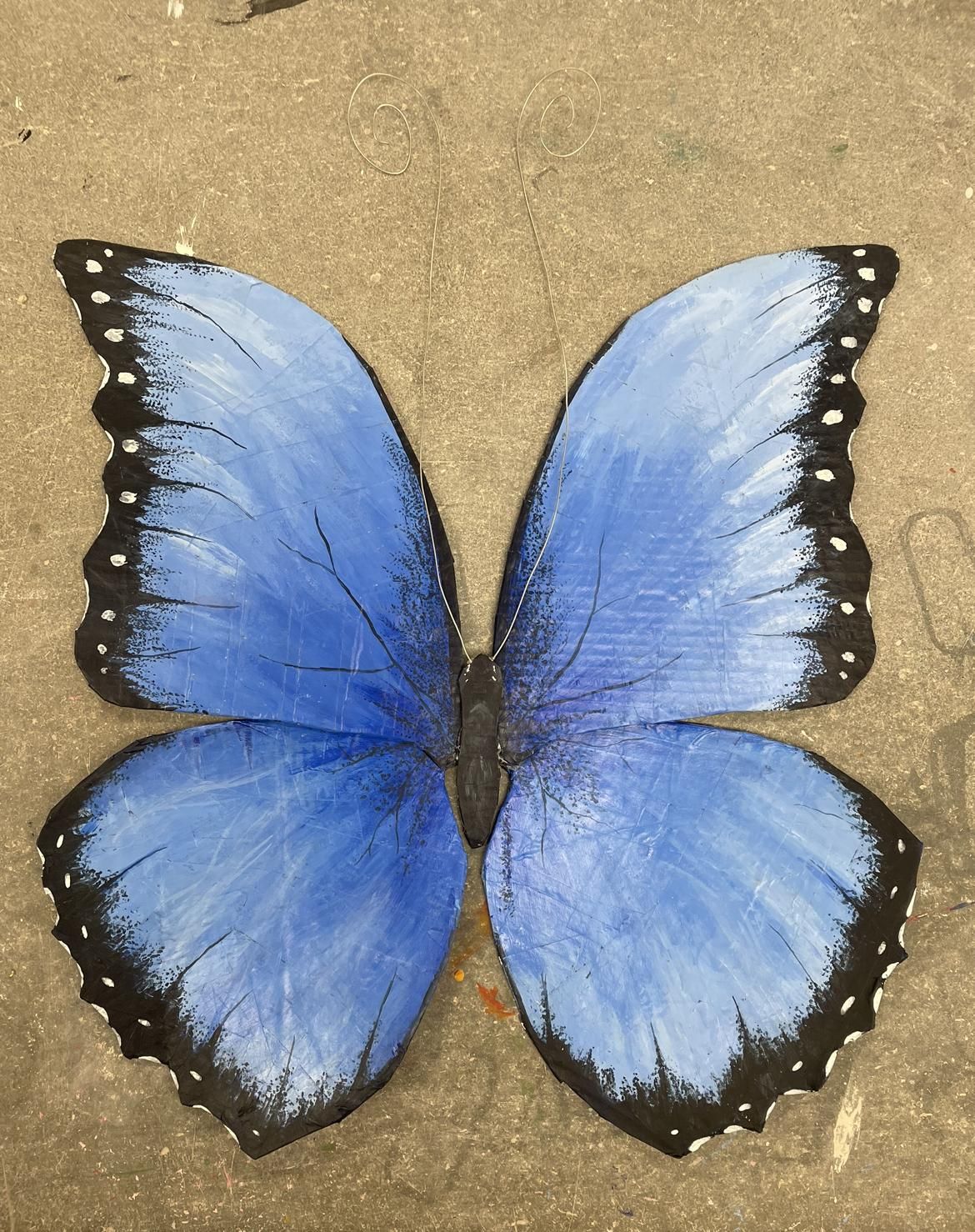 Paper Mache Butterfly 6 Steps Instructables