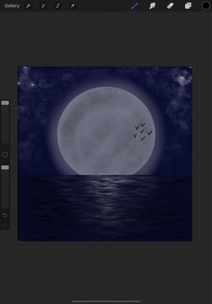 How To Draw A Moon With Markers