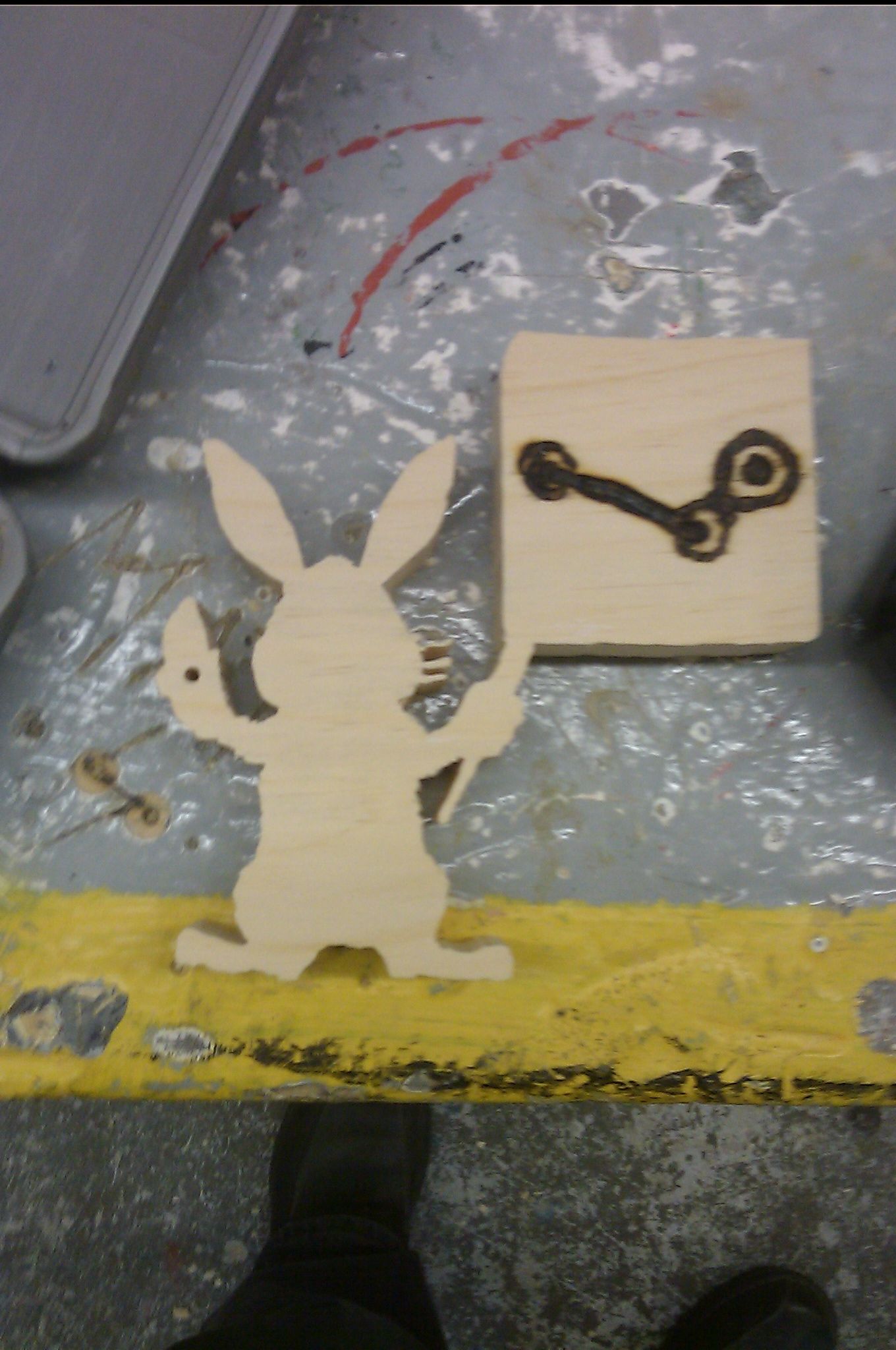 Create Wooden Objects From Computer Printouts