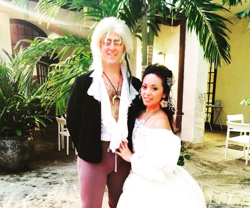 Jareth the Goblin King and Sarah