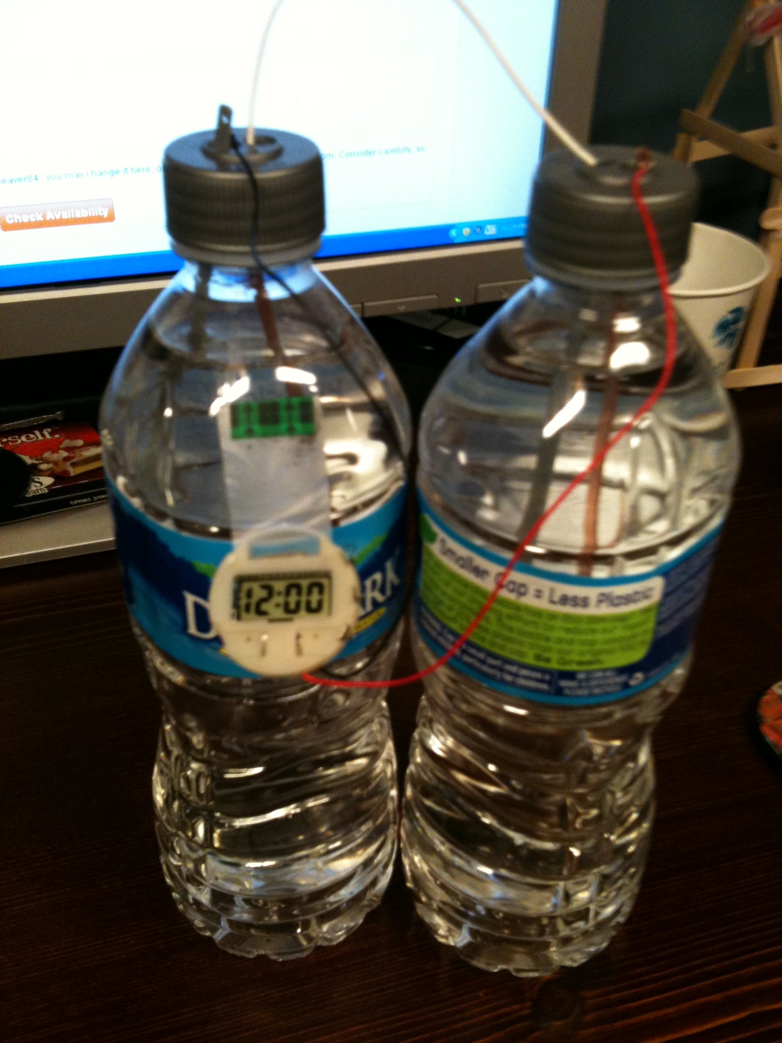 Water Powered Clock 4 Steps Instructables