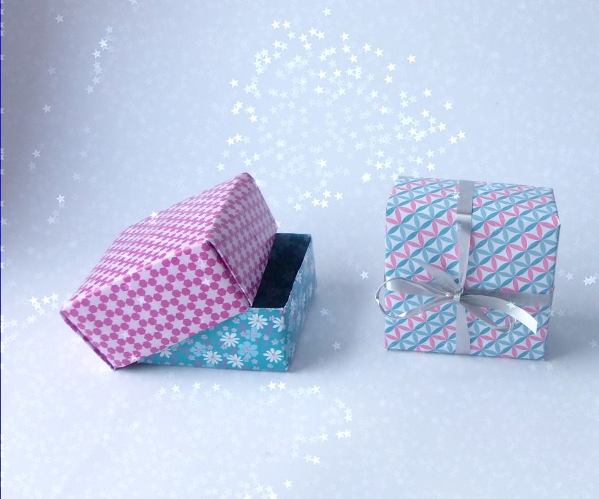 Making a Gift Box (easy and Fast)