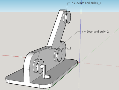 Finally Adding the Pulley to It.....