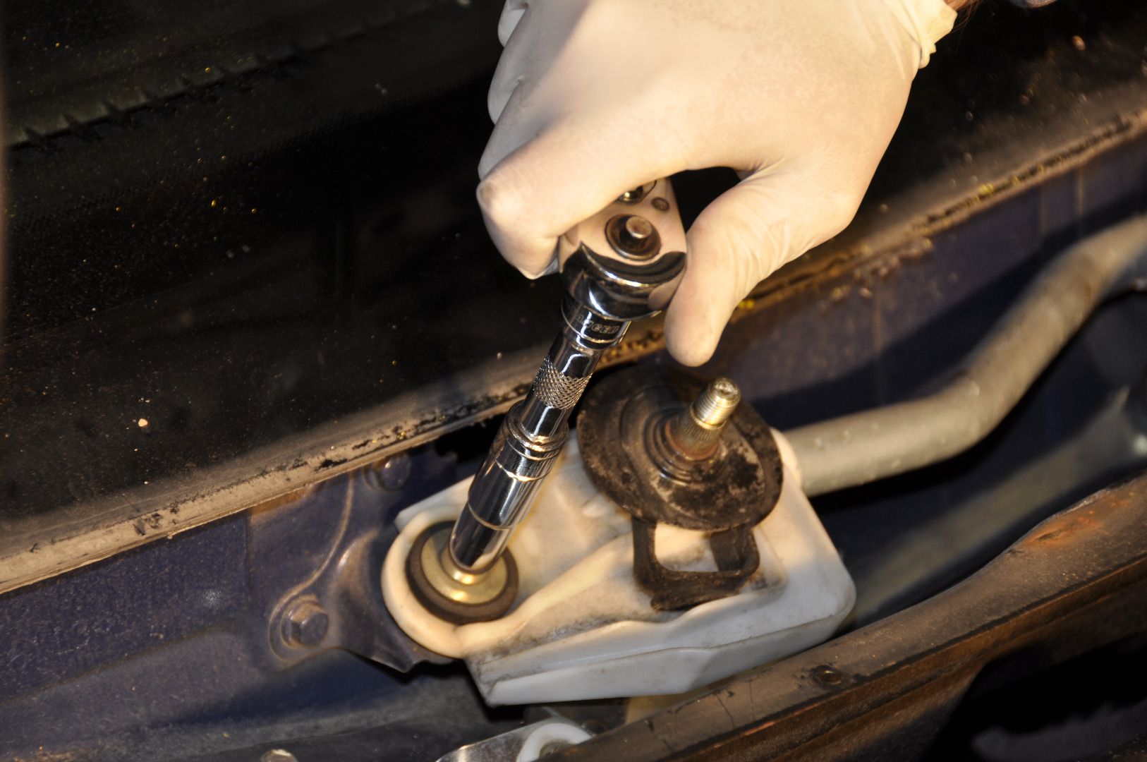 Nissan Micra K12 Upgrade Front Wiper Motor Linkage Repair Replacement