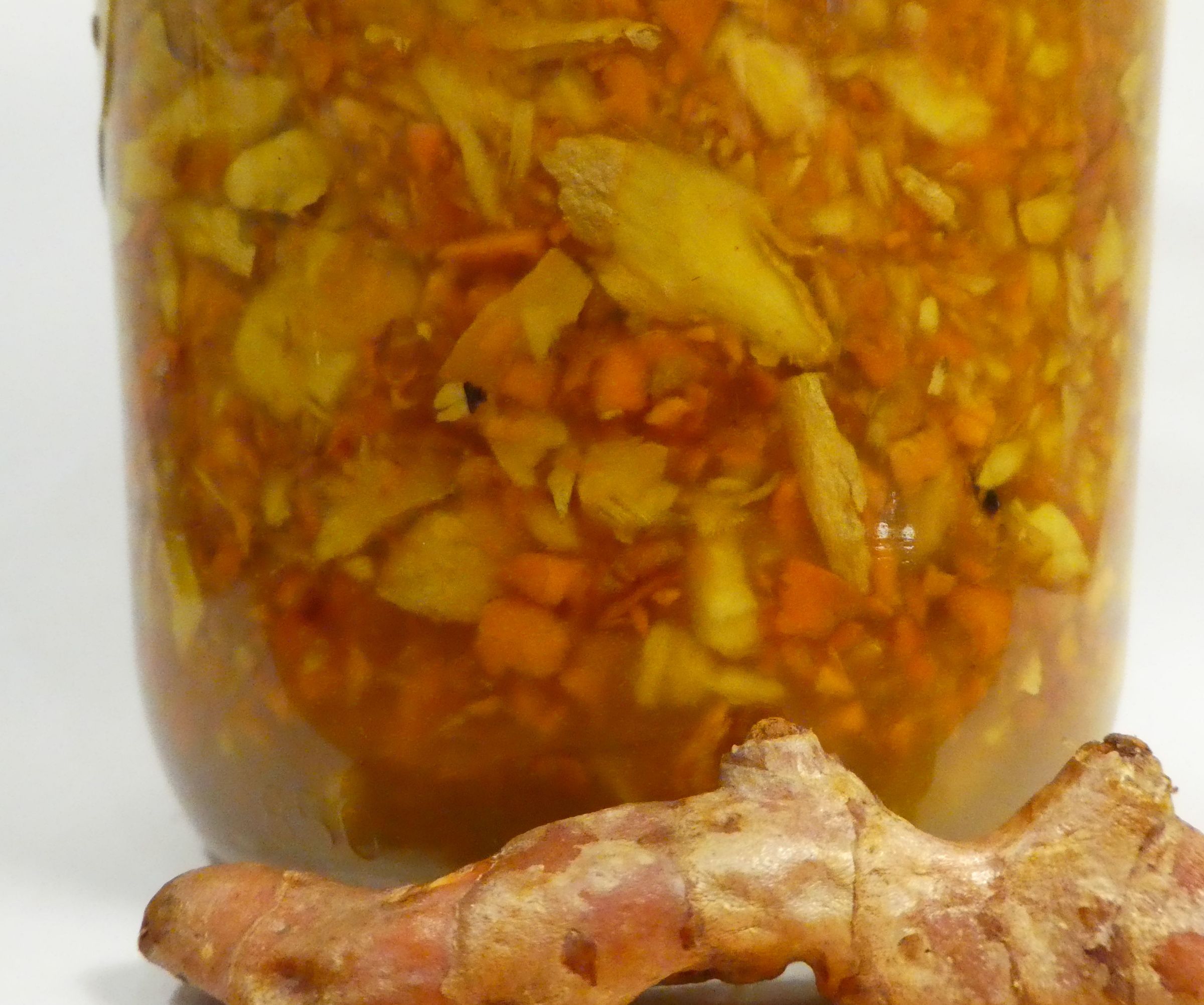 Pickled Curcuma With Honey