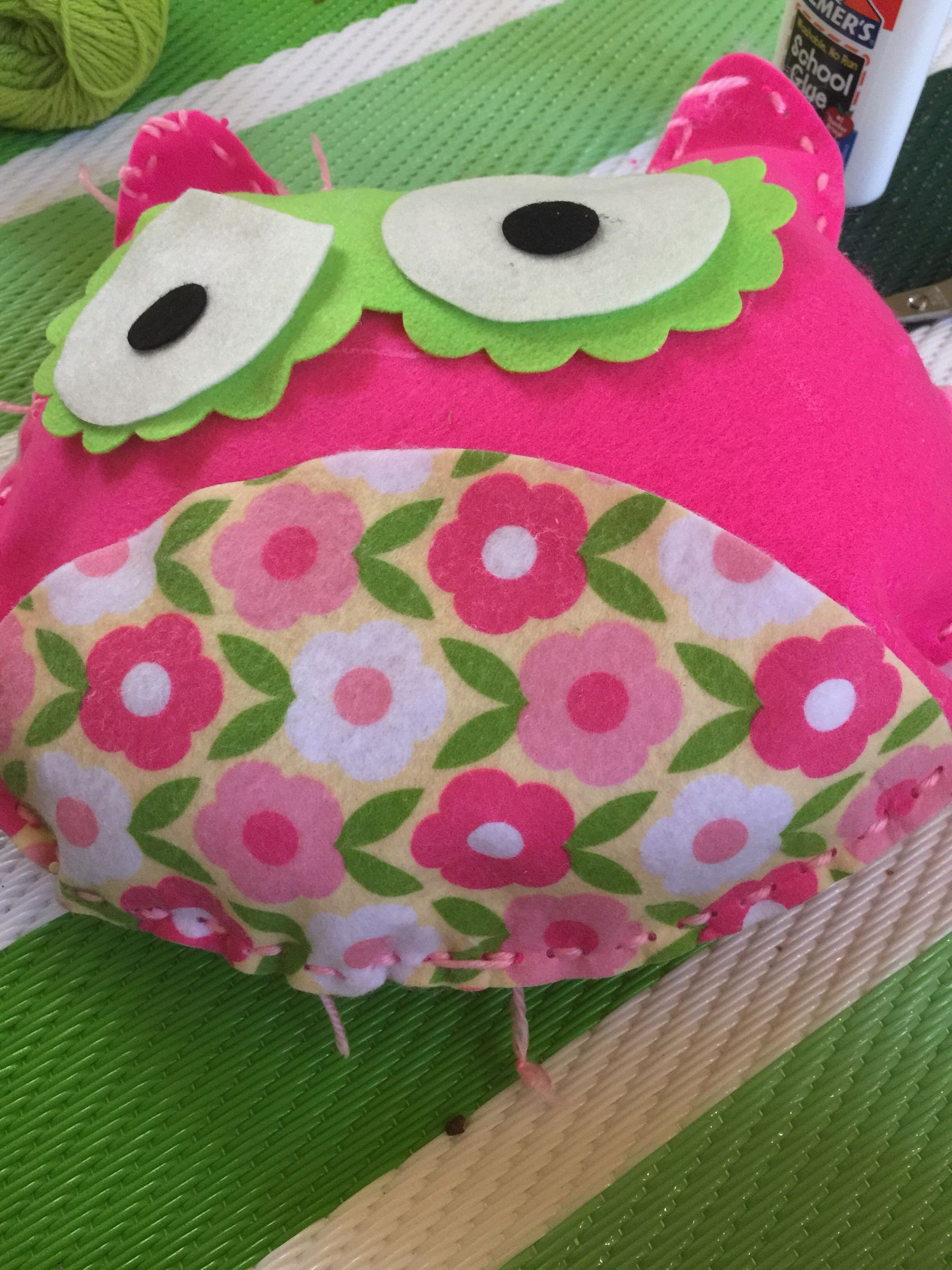 A Cute DIY Owl Plush Toy-Easy