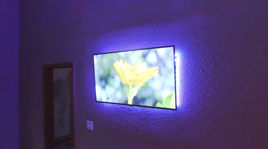 DIY Build for an LED Backlight Behind TV for Under $20! : 6 Steps (with ...
