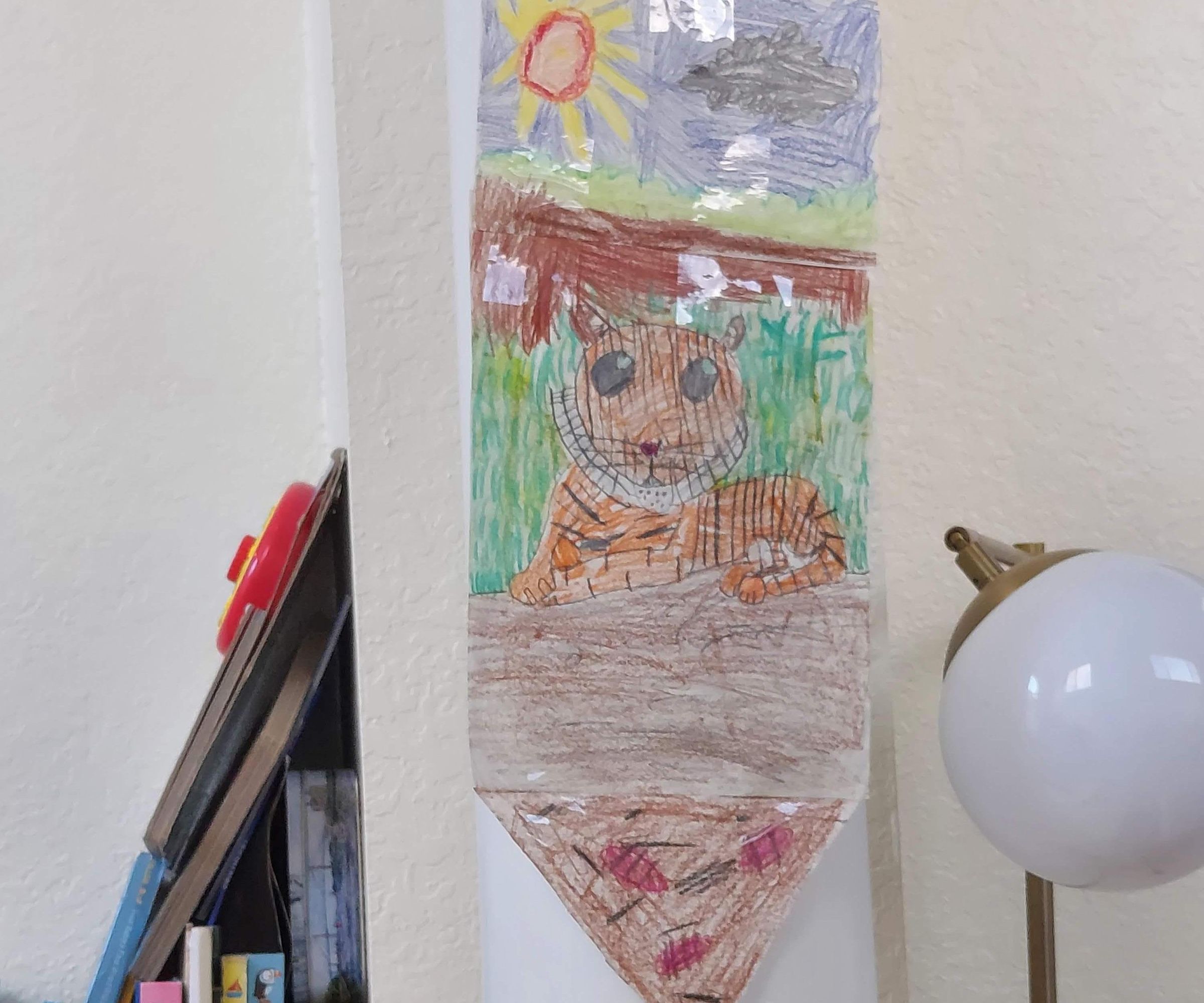 How to Draw a Tiger Banner