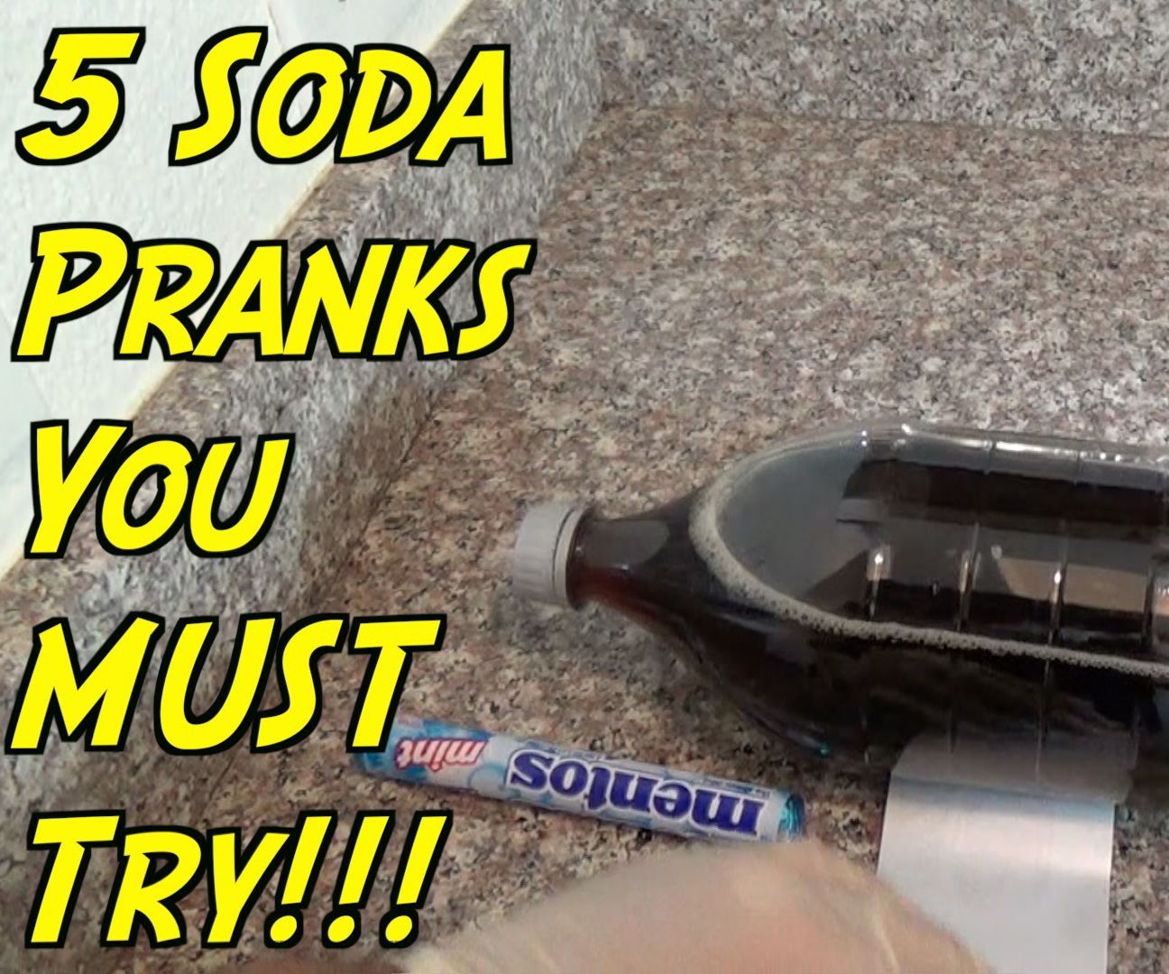 5 Soda Pranks You Can Do at Home!
