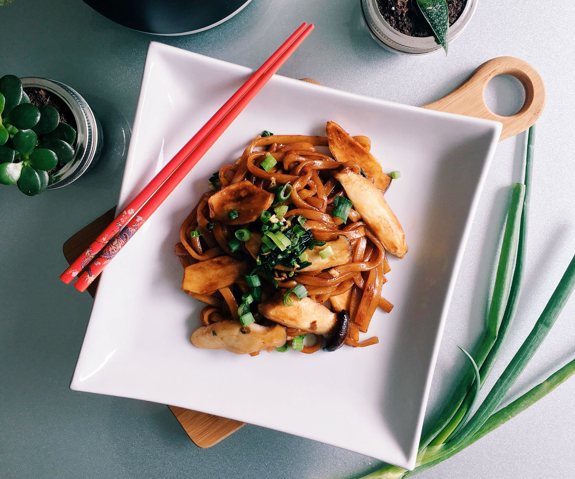 RECIPE | MUSHROOM UDON NOODLES