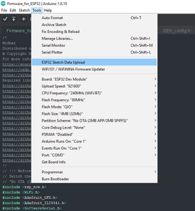 Format ESP32'S Built-In Flash Memory