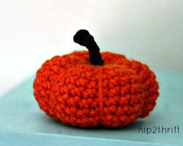 Mini Crochet Pumpkins