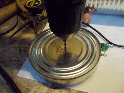 Make the Rear Panel and Add a Female Power Connector