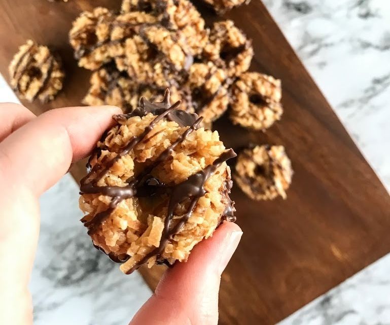 Copy-Cat Samoa Girl Scout Cookies 