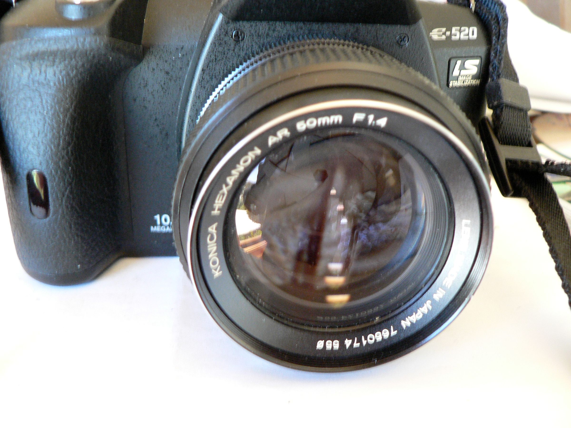 Converting Konica AR Lenses to Olympus DSLR