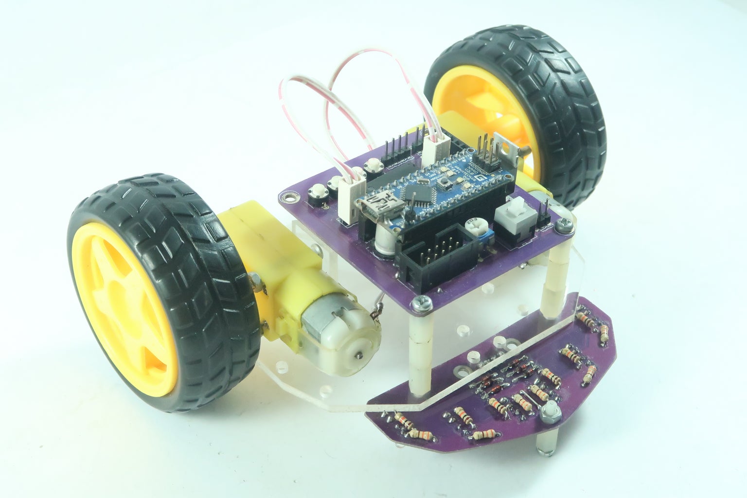 Line Follower Basic Using Arduino Nano : 5 Steps - Instructables