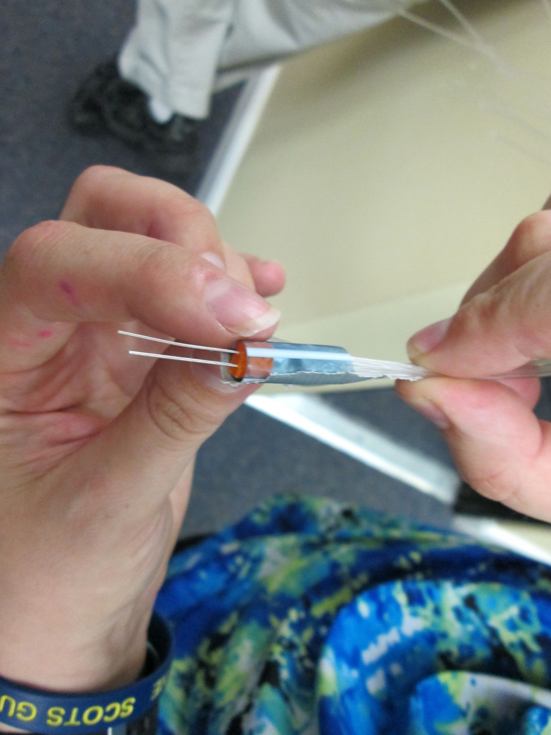 Fast FiberOptic Light Pipe Hack With Sugru 6 Steps (with Pictures