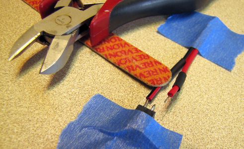 Soldering the Wires to the Connectors
