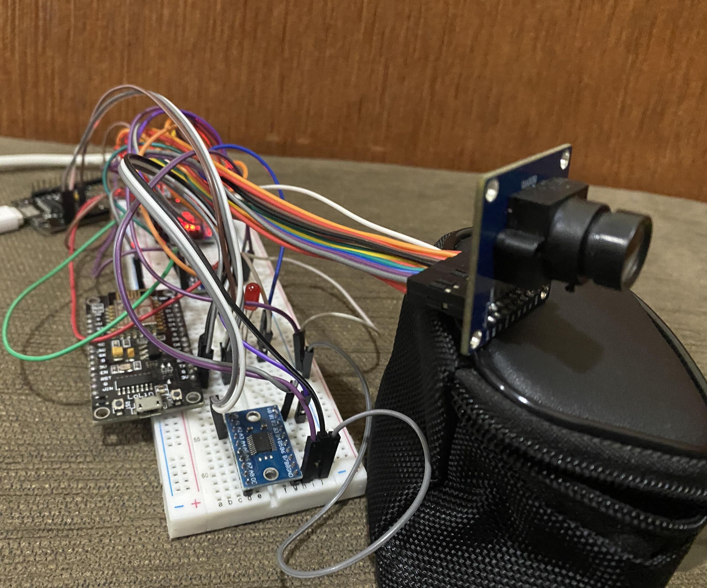 Arduino Nano Motion Detection With OV7670 and Dual ESP8266 Setup