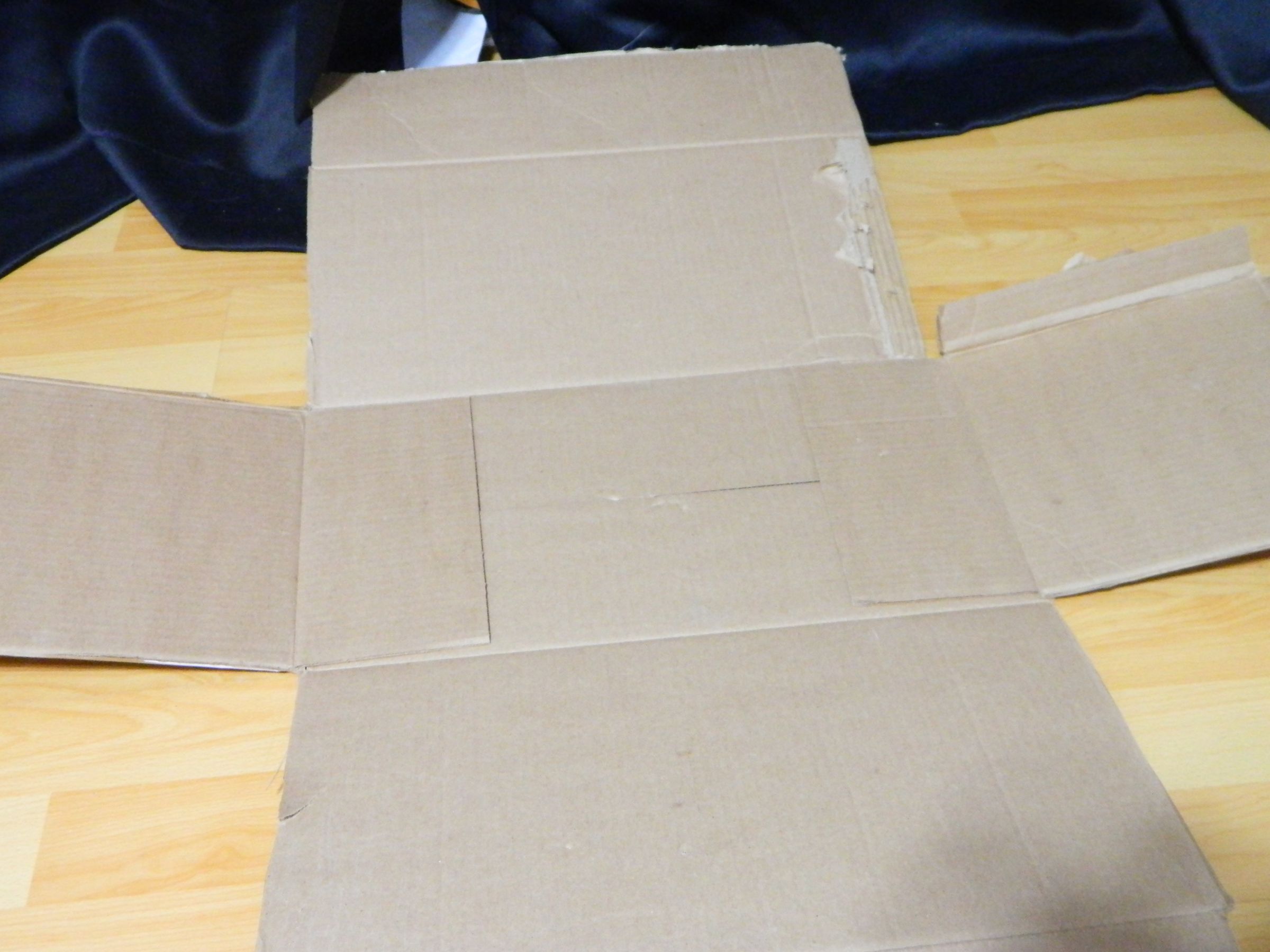 DIY Cardboard Nightstand 9 Steps Instructables