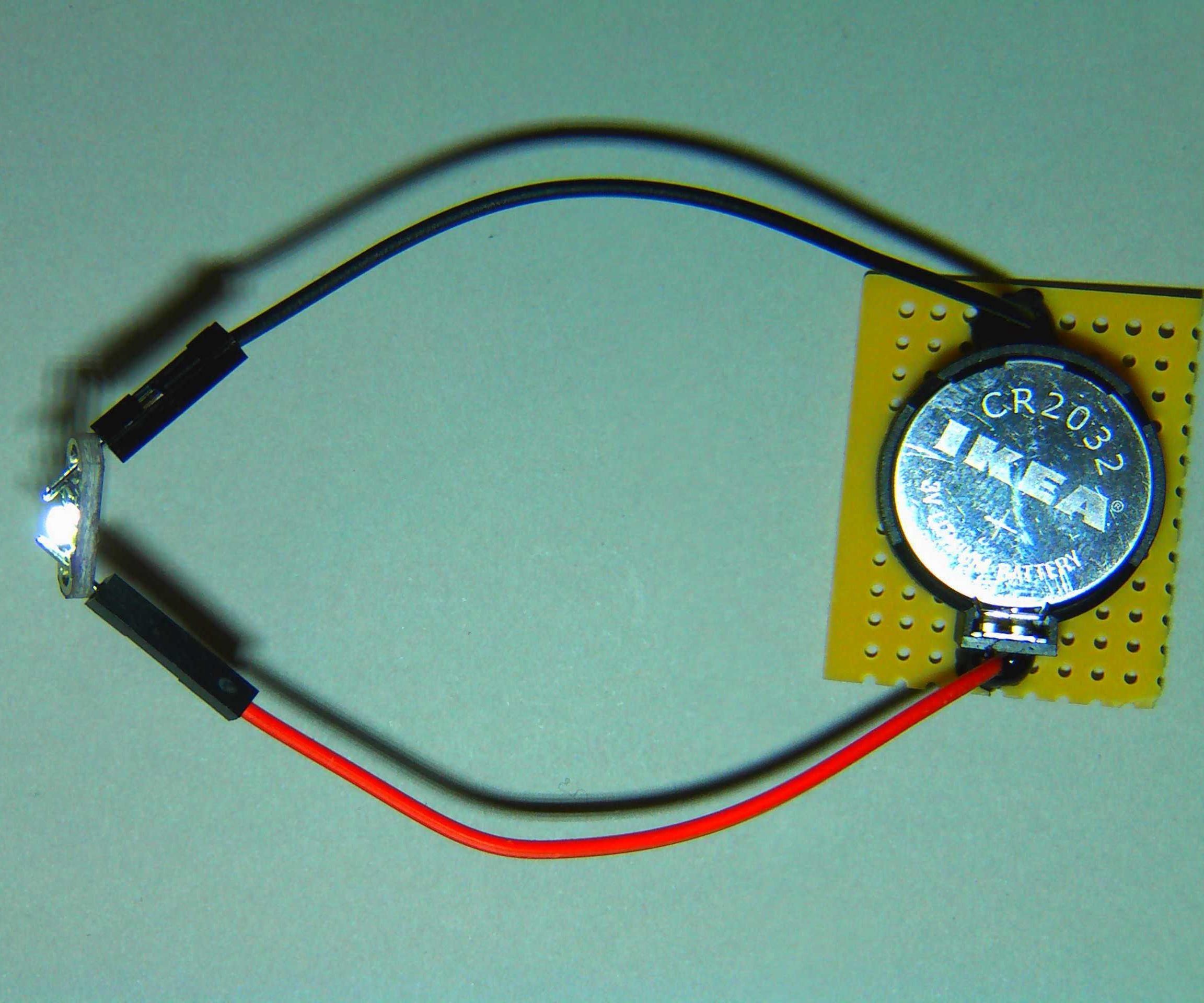 Easy Sew Able LED Tester