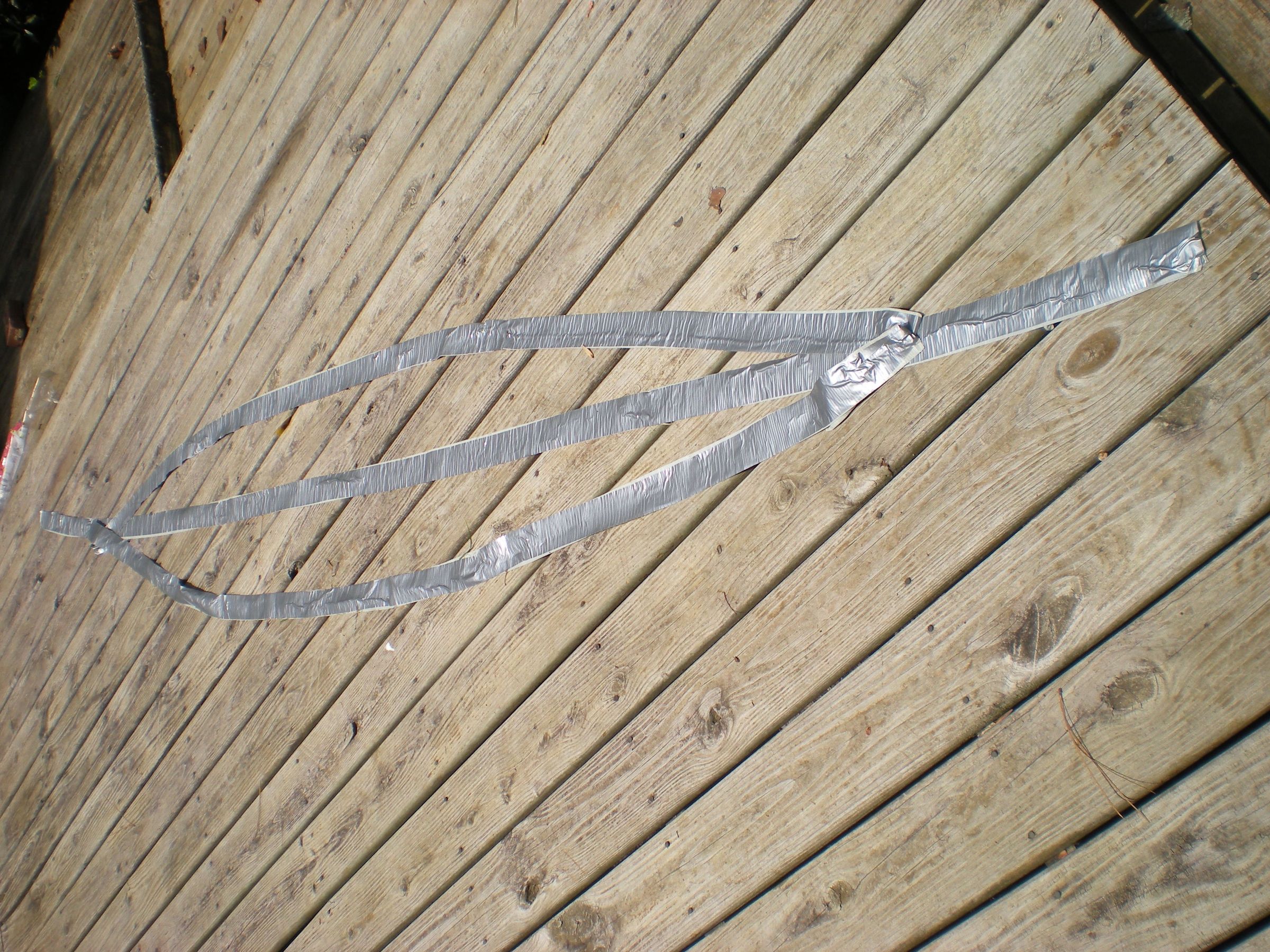 Portable 100 Duct Tape Hammock 8 Steps Instructables